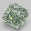 2.09 Ct. Fancy Intense  Green Radiant Lab Grown Diamond