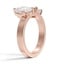 Pear and Emerald-Cut Toi et Moi Diamond Ring, smallside view
