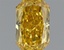 0.31 Ct. Fancy Vivid Yellow Radiant Lab Grown Diamond