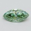 1.06 Ct. Fancy Vivid Green Marquise Lab Grown Diamond