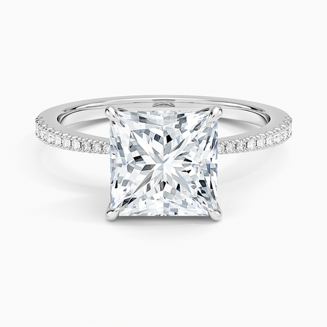 Petite Tapered Diamond Ring
