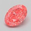 1.09 Ct. Fancy Vivid Pink Oval Lab Grown Diamond