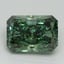 2.63 Ct. Fancy Vivid Pacific Green Radiant Lab Grown Diamond