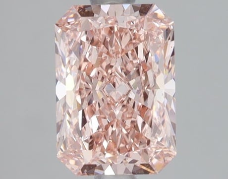 1.71 Ct. Fancy Vivid  Pink Radiant Lab Grown Diamond