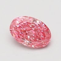 0.74 Ct. Fancy Light Pink Oval Lab Grown Diamond