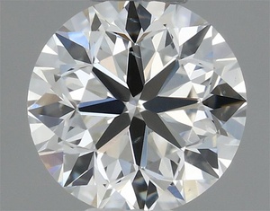 Round diamond — real photo