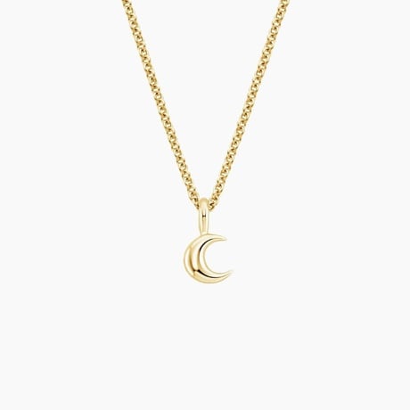 Gold Moon Pendant