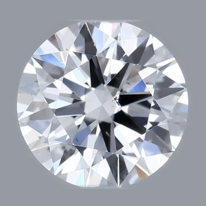 Round diamond — real photo