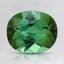 8.9x7.5mm Unheated Parti-Color Modified Oval Tourmaline