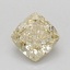 1.05 Ct. Light Yellow Cushion Lab Grown Diamond