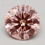 2.20 Ct. Fancy Intense Pink Round Lab Grown Diamond