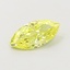 0.52 Ct. Fancy Intense  Yellow Marquise Lab Grown Diamond