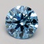 2.06 Ct. Fancy Intense Blue Round Lab Grown Diamond
