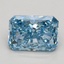 1.61 Ct. Fancy Vivid Blue Radiant Lab Grown Diamond