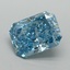 5.10 Ct. Fancy Vivid Blue Radiant Lab Grown Diamond