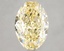 3.01 Ct. Fancy Intense Yellow Oval Lab Grown Diamond