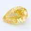 1.14 Ct. Fancy Intense Yellow Pear Lab Grown Diamond
