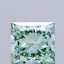 1.51 Ct. Fancy Intense Green Princess Lab Grown Diamond