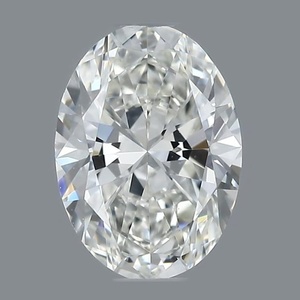 Oval diamond — real photo