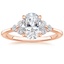 14K Rose Gold Luxe Melody Diamond Ring (1/5 ct. tw.), smalltop view