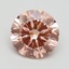2.78 Ct. Fancy Intense Pink Round Lab Grown Diamond