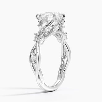 Secret Garden with 1.5ct Pear Certified Lab Diamond