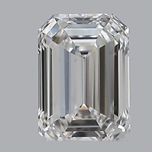Emerald diamond — real photo