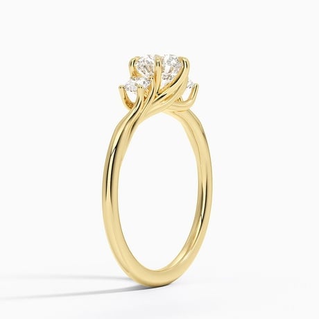 Three Stone Engagement Ring
