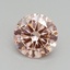 1.50 Ct. Fancy Intense Pink Round Lab Grown Diamond