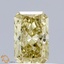 0.52 Ct. Fancy Intense  Yellow Radiant Lab Grown Diamond