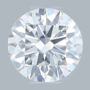 Round diamond — real photo