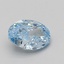 2.07 Ct. Fancy Vivid Blue Oval Lab Grown Diamond