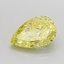 1.15 Ct. Fancy Intense Yellow Pear Lab Grown Diamond