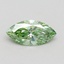 0.60 Ct. Fancy Vivid Green Marquise Lab Grown Diamond