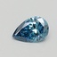 0.36 Ct. Fancy Vivid Blue Pear Lab Grown Diamond