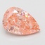 3.08 Ct. Fancy Vivid Pink Pear Lab Grown Diamond
