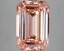 5.53 Ct. Fancy Vivid Pink Emerald Lab Grown Diamond