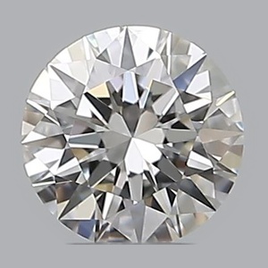 Round diamond — real photo