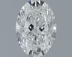 Oval diamond — real photo