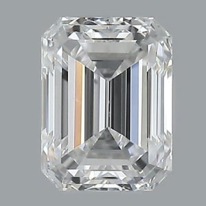 Emerald diamond — real photo