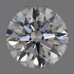 Round diamond — real photo