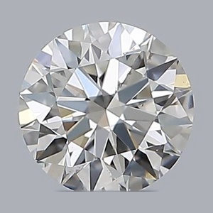 Round diamond — real photo