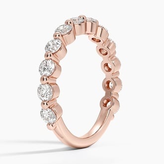 Monaco Three-Quarter Coverage Diamond Ring