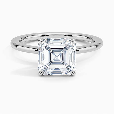 18K White Gold Audrey Perfect Fit 1.4mm Solitaire Ring