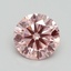 1.50 Ct. Fancy Intense Pink Round Lab Grown Diamond