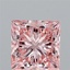 3.42 Ct. Fancy Intense Pink Princess Lab Grown Diamond