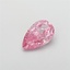 1.12 Ct. Fancy Vivid Pink Pear Lab Grown Diamond