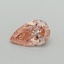 0.31 Ct. Fancy Vivid Pink Pear Lab Grown Diamond