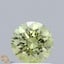 0.90 Ct. Fancy Intense Green Round Lab Grown Diamond