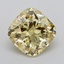 2.66 Ct. Fancy  Yellow Cushion Lab Grown Diamond